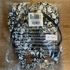 Disney Black and White Nightmare Before Christmas Flip flops